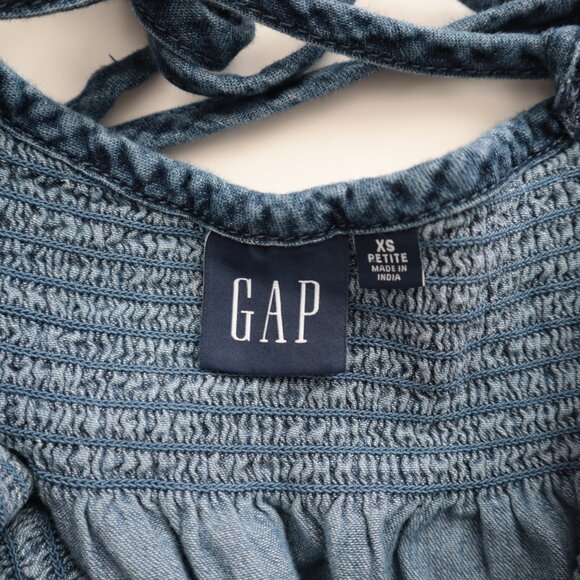 GAP Blue Mini Dress - Picture 4 of 8